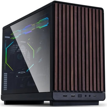 Lian Li A3-3WD Wood Edition Black | JAR Computers Lian Li A3-3WD Wood Edition Black