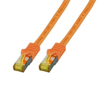 Пач кабел EFB Elektronik, SFTP, Cat.6A 3m, оранжев | JAR Computers EFB Elektronik Cat.6A 3m SFTP оранжев МК7001.3O