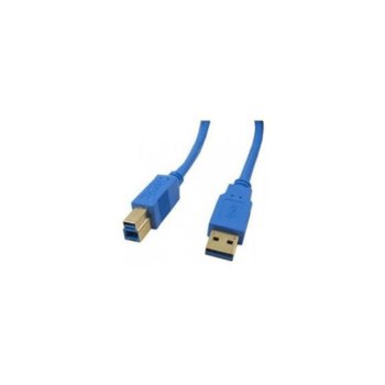 DeTech USB 3.0 A(м) към USB 3.0 B(м) 3m 18178