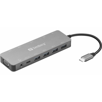 Sandberg USB-C 13-in-1 Travel Dock 136-45