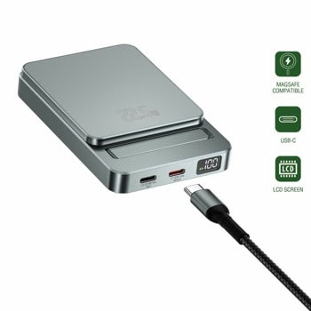 4smarts onestyle magsafe 5000mah сив