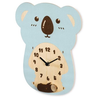 Часовник HAMA Koala (186398), стенен, кварцов, детски, син | JAR Computers Часовник HAMA Koala 186398