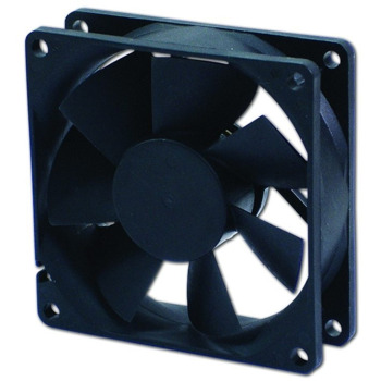 Вентилатор 80мм, EverCool EC8025TH12BA, 4-pin PWM, 4000 rpm, черен | JAR Computers Evercool EC8025TH12BP