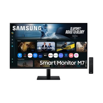 Монитор Samsung M7 M70F 4K (2025)(LS32FM700UUXDU), 32" (81.28 cm), VA панел, 4K/UHD, 4ms, 300cd/m2, HDMI, USB | JAR Computers Samsung 32" M7 M70F 4K LS32FM700UUXDU