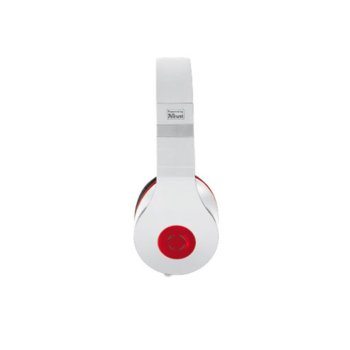 TRUST Urban Revolt Headset - Bazz - white