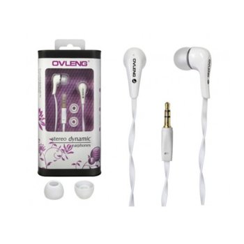 Слушалки OVLENG OV-K285MP, тип "тапи", Flat Cable | JAR Computers Слушалки OVLENG OV-K285MP Flat Cable