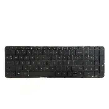 Клавиатура за лаптоп HP, съвместима със серия PAVILION 15-E 15-N HP 250 G3 HP 255 G3, черна рамка, черна | JAR Computers Клавиатура за PAVILION 15-E 15-N HP 250/HP 255 G3