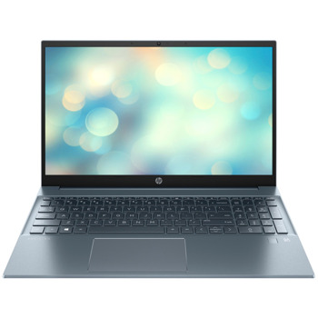 Лаптоп HP Pavilion 15-eg2015nu (6X8Z9EA#AKS)(син), десетядрен Alder Lake Intel Core i5-1235U 3.3/4.4 GHz, 15.6" (39.62 cm) Full HD IPS Anti-Glare Display, (HDMI), 8GB DDR4, 512GB SSD, 1x USB Type-C, FreeDOS image