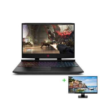 HP Omen 15-dc1016nu and HP 24w