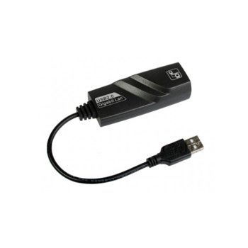 Мрежови адаптер USB 3.0 Gigabit LAN Ethernet, 1000Mbps | JAR Computers USB 3.0 Gigabit LAN Ethernet Adapter