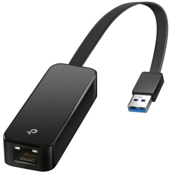 Мрежови адаптер TP-Link UE306, от USB Type A(м) към 10/100/1000 RJ-45, черен | JAR Computers TP-Link UE306
