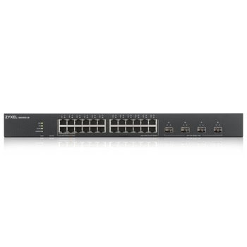 Суич ZyXEL XGS1935-28, 1000Mbps, 28 порта, 24x 100/1000Mbps RJ45, 4x 10Gbps SFP+ | JAR Computers ZyXEL XGS1935-28 XGS1935-28-EU0101F