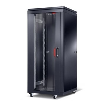 Комуникационен шкаф Formrack SLV-26U6080/BTA-26U6080, 19", 26U, 600 x 800 mm, черен | JAR Computers Formrack