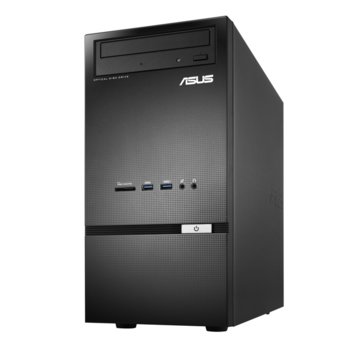 Настолен компютър PC Asus K30AD-RO024D, дву-ядрен Intel Core i3-4150 3.5 GHz, 4GB DDR3 RAM, 1TB HDD, AMD Radeon R7 240 2GB (HDMI), 2x USB 3.0, клавиатура & мишка Free DOS, 3г. | JAR Computers Asus K30AD-RO024D