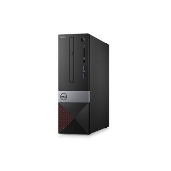 Настолен компютър Dell Vostro 3470 SFF (N206VD3470EMEA01_R2005_UBU-14), четириядрен Coffee Lake Intel Core i3-9100 3.6/4.2 GHz, 4GB DDR4, 1TB HDD, 2x USB 3.1, клавиатура и мишка, Linux | JAR Computers Dell Vostro 3470 SFF