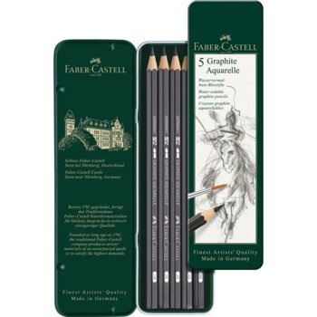 Faber-Castell Graphite Aquarelle 5 броя