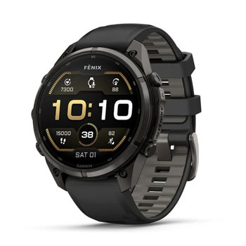 Garmin Fenix 9 Pro 47 mm Carbon Gray с Black/Pebbl