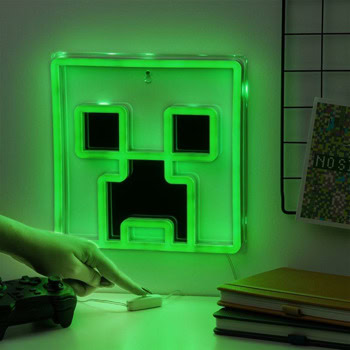 Paladone Minecraft - Creeper Wall Mountable LED Ne