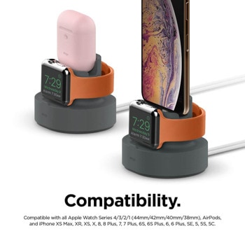 Elago Duo Charging Hub grey EST-DUO-DGY