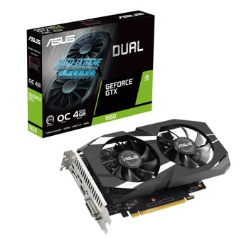 Видео карта NVIDIA GF GTX 1650, 4GB, ASUS Dual V2 OC, PCI-E 3.0, GDDR6, 128-bit, DisplayPort, HDMI, DVI | JAR Computers ZOTAC Dual GTX 1650 V2 OC 90YV0GX8-M0NA00