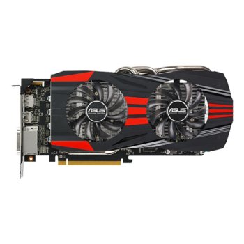 Видео карта AMD R9 270X, 2GB, Asus R9270X-DC2T-2GD5, PCI-E 3.0, DDR5, 256bit, HDMI, 2xDVI, DisplayPort | JAR Computers AMD R9 270X Asus R9270X-DC2T-2GD5 PCIe3.0 2GB DDR5
