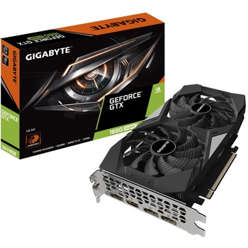 Видео карта Nvidia GF GTX 1660 Super, 6GB, Gigabyte D6 Windforce, PCI-E 3.0, GDDR6, 192-bit, DP, HDMI | JAR Computers Gigabyte GeForce GTX 1660 SUPER D6 6G