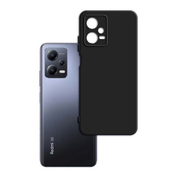 Калъф за Xiaomi Redmi Note 12 Pro+, термополиуретанов, 3MK Matt Case, удароустойчив, черен | JAR Computers 3MK Matt Case for Redmi Note 12 Pro+ Black