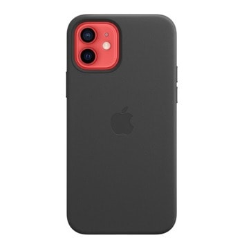 Apple iPhone12/12 Pro Leather Case MagSafe - Black
