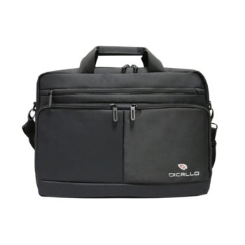 Чанта за лаптоп Dicallo LLM9802, до 15.6" (39.60cm), черна | JAR Computers Dicallo LLM9802