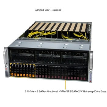 Supermicro GPU SuperServer SYS-421GE-TNRT | JAR Computers Supermicro GPU SuperServer SYS-421GE-TNRT