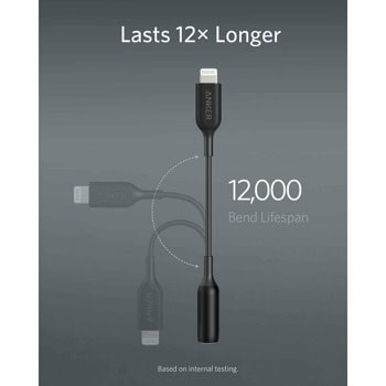 адаптер anker от lightning към 3.5 мм аудио жак