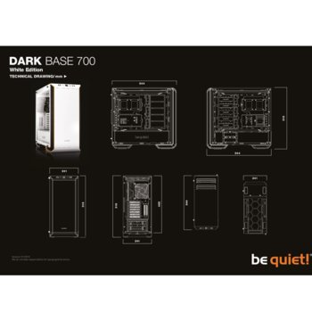 be quiet! DARK BASE 700 RGB LED WHITE EDITION