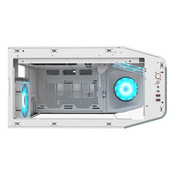 Кутия Cougar Gaming FV270 RGB бяла