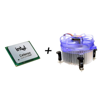 CELERON Dual Core E1400 2.0GHz + SPIRE CoolWave II