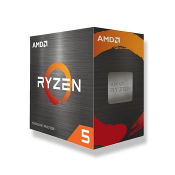 Процесор AMD Ryzen 5 5600T, шестядрен, (3.5/4.5 GHz, 35MB Cache, AM4) Box, с охлаждане | JAR Computers AMD Ryzen 5 5600T 100-000001584BOX