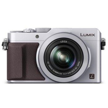 Panasonic LUMIX LX100 silver + SDHC Card 16GB