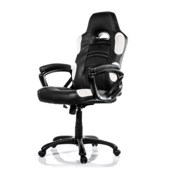 Геймърски стол Arozzi Enzo, черно/бял | JAR Computers Arozzi Enzo Gaming Chair White