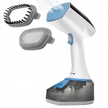 Уред за гладене с пара First Austria FA-5647-2, 320 мл. резервоар, до 25 г/мин, сухо гладене, 1400W, бял/син | JAR Computers First Austria FA-5647-2