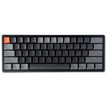 Клавиатура Keychron K12 Hot-Swappable Grey, безжична, гейминг, Gateron Blue Switch, RGB подсветка, сива, USB/Bluetooth | JAR Computers Keychron K12 Blue Switch Hot-Swappable K12-J2