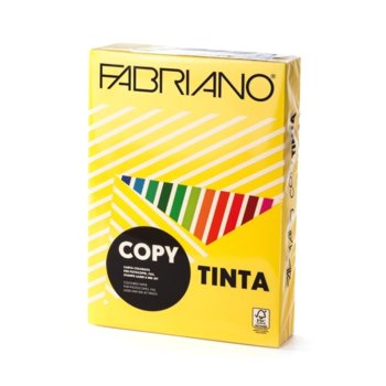 Fabriano Copy Tinta, A4, 80 g/m2, жълта, 500 листа