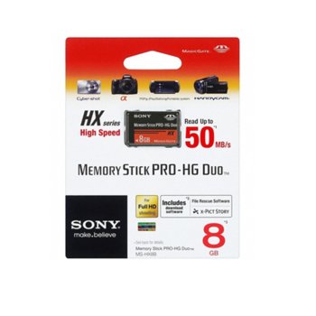 8GB MS Pro HG Duo, Sony