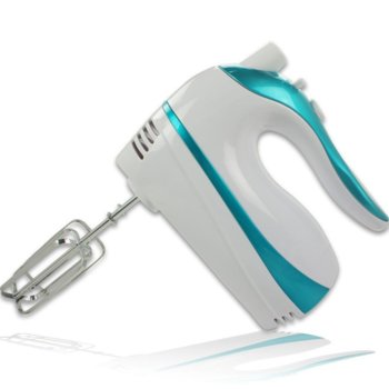 Миксер Zephyr ZP 1110 D, 500 W, 4 степени на работа, с турбо, бъркалки за тесто, бял/син | JAR Computers Zephyr ZP 1110 D Blue