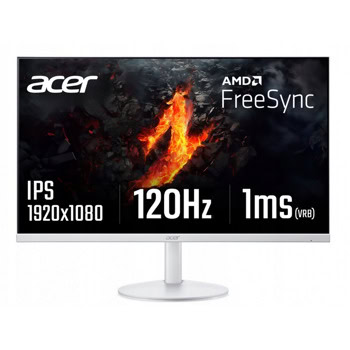 Монитор Acer SA243YG0wi (UM.QS3EE.004), 23.8" (60.45 cm) IPS панел, 120Hz, Full HD, 4ms, 100 000 000:1, 250 cd/m2, HDMI, VGA | JAR Computers Acer SA243YG0wi UM.QS3EE.004