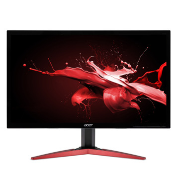 Монитор Acer KG1 KG241QSBIIP(UM.UX1EE.S01), 23.6" (59.94 cm) TN панел, 165Hz, Full HD, 1ms, 100,000,000:1, 300cd/m2, 1x DisplayPort | JAR Computers Acer KG1 KG241QSBIIP UM.UX1EE.S01