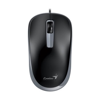 Мишка Genius DX-125S, оптична 1200 dpi, сива, USB | JAR Computers Мишка Genius DX-125S сива