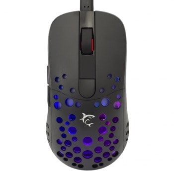 Мишка SBOX WHITE SHARK GM-9004, оптична (12 000 dpi), USB, черна, RGB подсветка | JAR Computers SBOX GM-9004