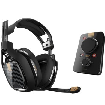 Слушалки Astro A40 TR Gen 3, микрофон, геймърски, с MixAmp Pro TR контролер, сменяем микрофон, черни | JAR Computers Astro A40 TR Gen 3 with MixAmp Pro TR black