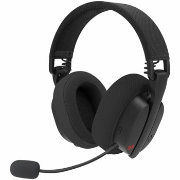 Слушалки Redragon Luce, безжични/жични, Bluetooth, USB, USB-C, микрофон, гейминг, 16 часа време на работа, черни | JAR Computers Redragon Luce H888