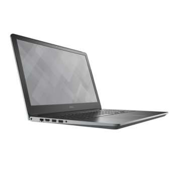 Лаптоп Dell Vostro 5568 (N021VN5568EMEA01_1901_HOM)(сив), двуядрен Kaby Lake Intel Core i5-7200U 2.5/3.1 GHz, 15.6" (39.62 cm) Full HD Anti-Glare Display, (HDMI), 8GB DDR4, 256GB SSD, 3x USB 3.0, Windows 10, 1.98 kg | JAR Computers Dell Vostro 5568