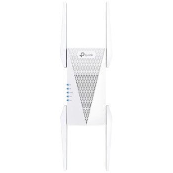 Range Extender/Репитер TP-Link RE815XE, AXE5400, 2.4GHz(574Mbps)/5GHz(2402Mbps)/6GHz(2402Mbps), 4x външни антени | JAR Computers TP-Link RE815XE